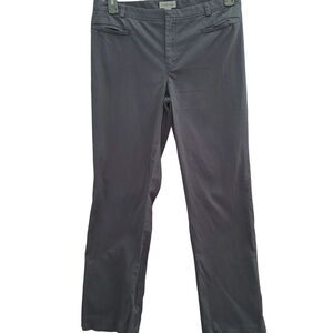 Calvin Klein Womens Corduroy Pants Blue Size 10 Cotton Blend Stretch Pockets